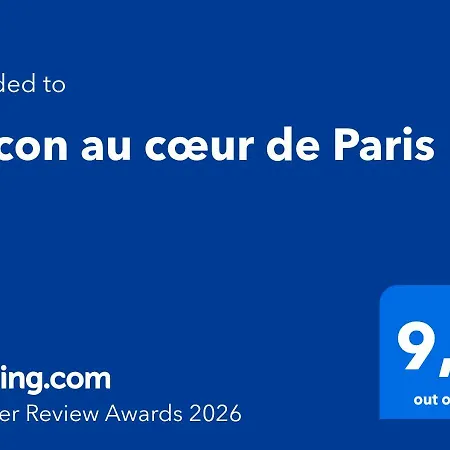 Cocon Au Coeur De Apartment Paris